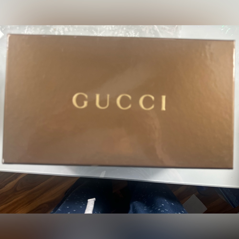 Gucci wedge heel open toe Vernice Tartarus NIB 9.5 Patent leather NIB - Picture 5 of 7